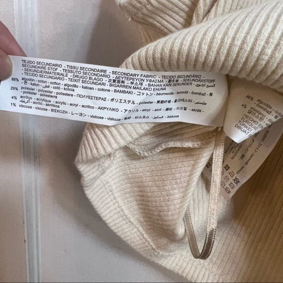 Zara women’s contrasting crochet tank top - Picture 8 of 9